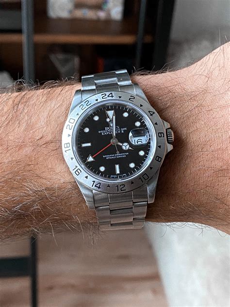 rolex explorer ii 16570 black dial review|rolex explorer ii 16570 investment.